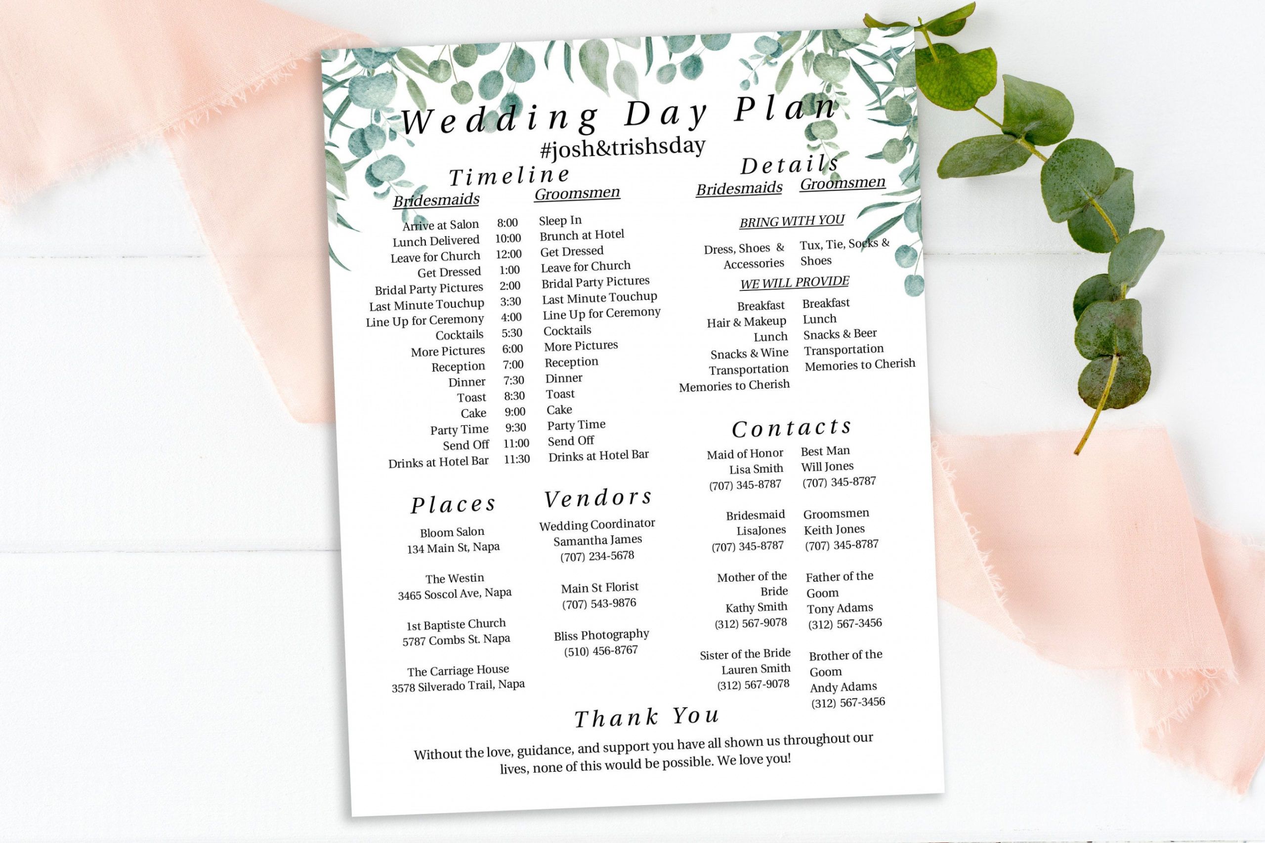 editable 020 free month wedding planning timeline day schedule honeymoon itinerary template pdf