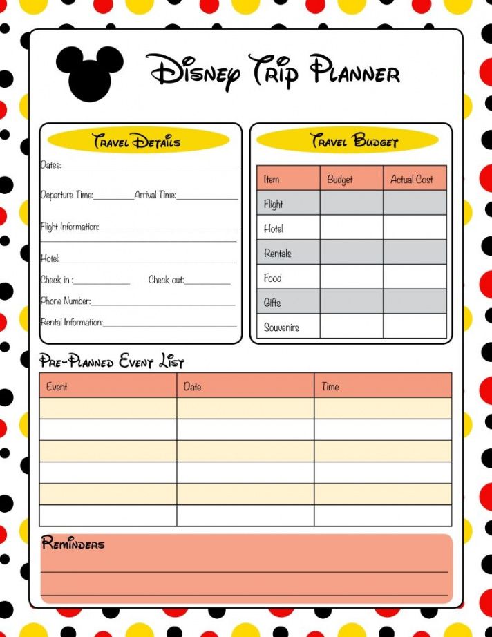 editable get disney world itinerary template blank acirc the best disney world itinerary template word