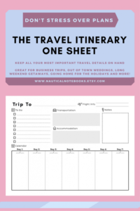 editable travel itinerary template  family travel planner fun travel itinerary template pdf
