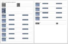 free itinerary templates  smartsheet executive assistant travel itinerary template pdf