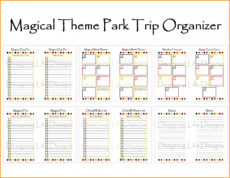 sample image result for disney world itinerary template  itinerary disney world itinerary template example