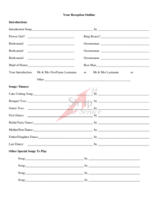 sample wedding ceremony outline examples  wedding ceremony outline wedding ceremony itinerary template