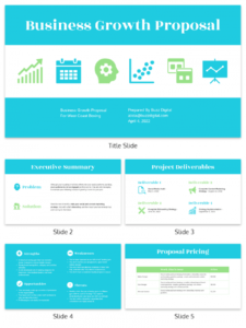 31 consulting proposal templates to close deals  venngage brand strategy proposal template