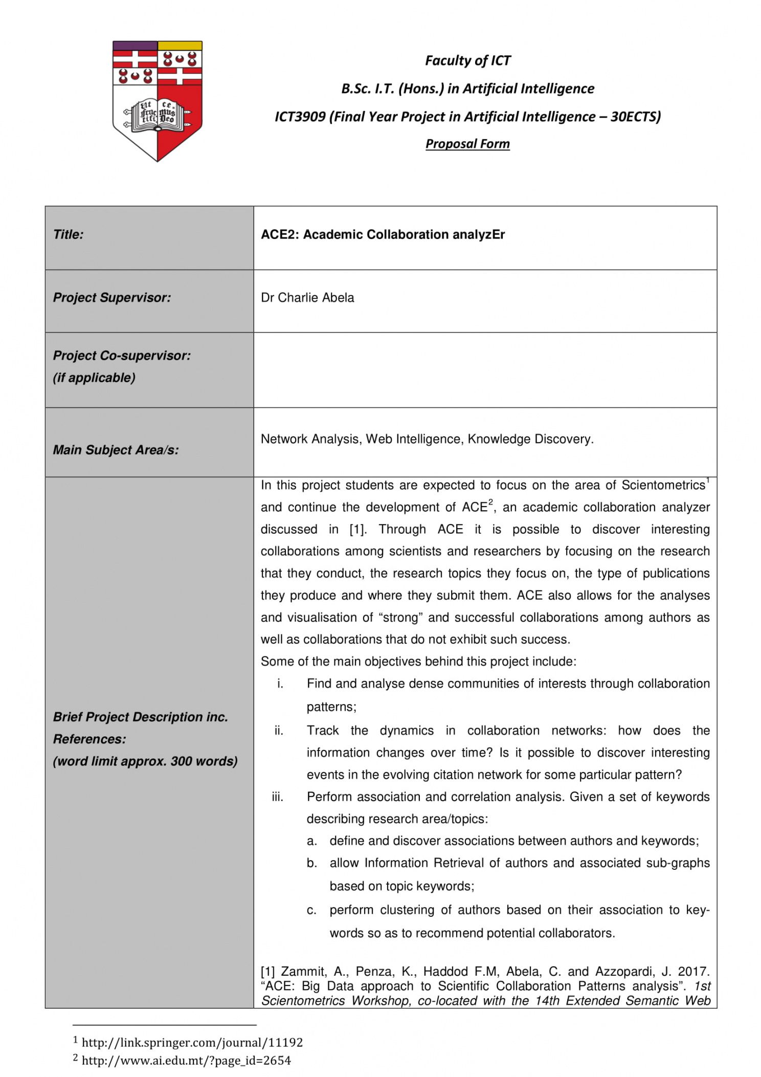 Project Proposal Format Example Pdf