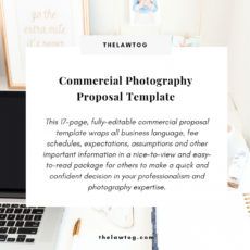 editable commercial photography proposal template photography bid proposal template example