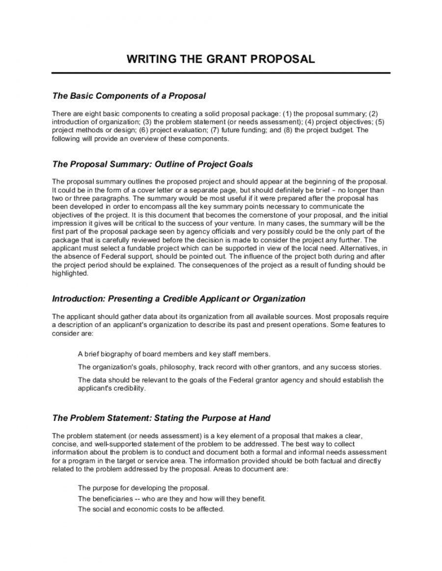 editable writing the grant proposal template  by businessinabox™ federal proposal template excel