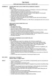 free cloud computing resume samples  velvet jobs cloud services proposal template pdf