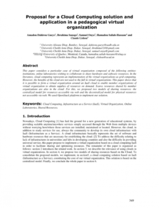 pdf proposal for a cloud computing solution and application cloud services proposal template doc