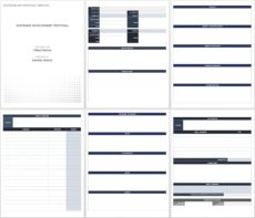 printable free bid proposal templates  smartsheet federal proposal template pdf