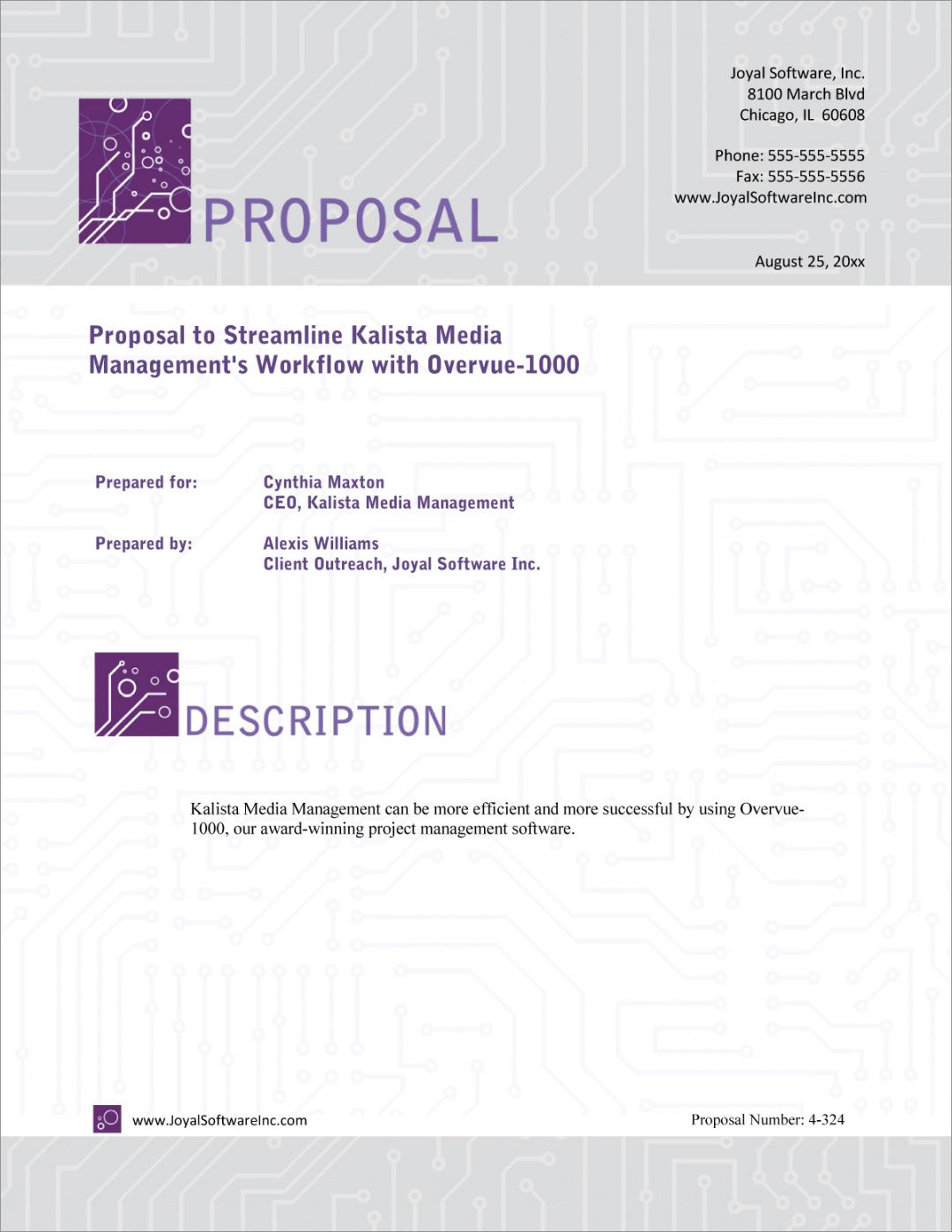 software-purchase-proposal-template