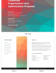 sample 31 consulting proposal templates to close deals  venngage executive search proposal template pdf