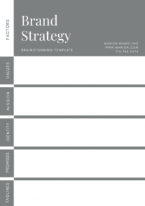 sample a guide to developing a brand strategy with examples  free brand strategy proposal template doc