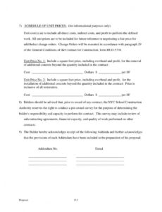 sample sample bid  proposal form by kenneth o&amp;#039;connor  bid security assessment proposal template