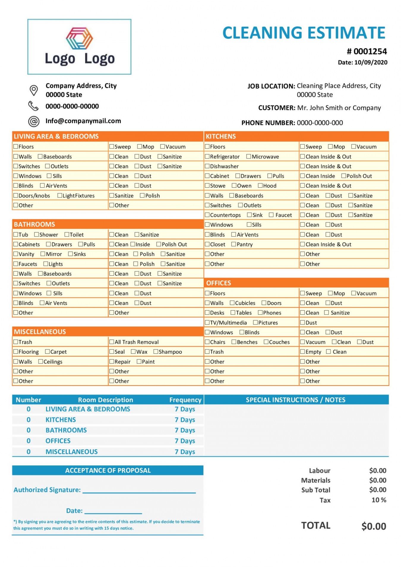 28 free estimate template forms construction repair commercial roofing proposal template doc