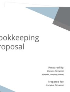 bookkeeping proposal template  free sample  proposable bookkeeping proposal template pdf