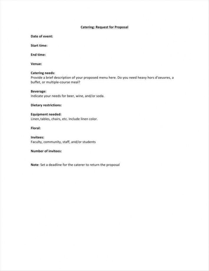 editable 10 how to write a catering proposal  free word pdf format catering bid proposal template example
