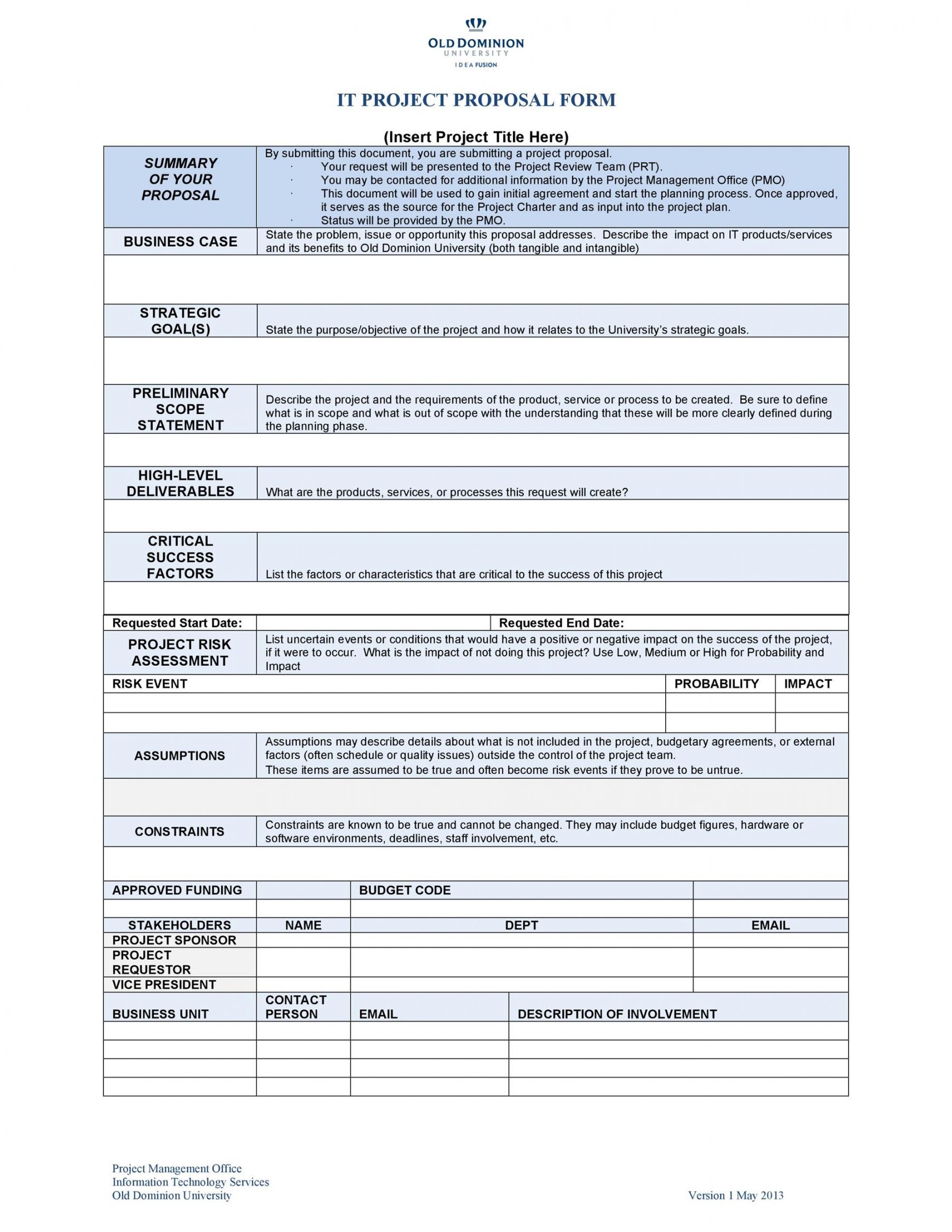 editable 43 professional project proposal templates  templatelab software development proposal template example