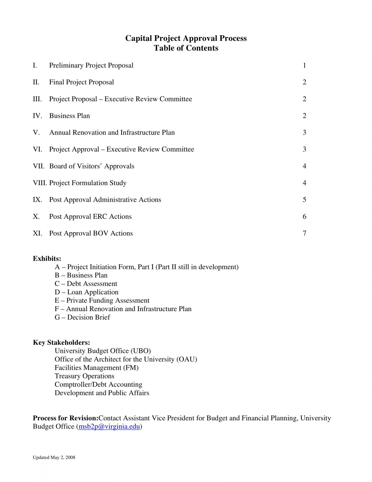 Architecture Proposal Template