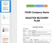 editable business documents on twitter &amp;quot;disaster recovery principal disaster recovery proposal template example