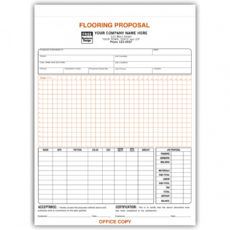 editable flooring proposal forms with signature flooring bid proposal template