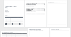 editable free disaster recovery plan templates  smartsheet disaster recovery proposal template example