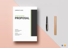 editable interior design proposal template in word google docs interior design proposal template