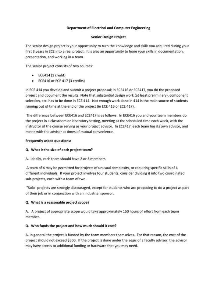 editable introduction to the senior design project senior design project proposal template doc