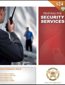 editable security services proposal template  startasecuritycompany security guard service proposal template pdf
