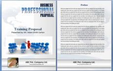 editable training proposal template  word excel formats business training proposal template doc