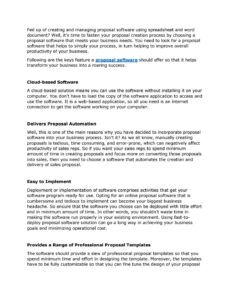 editable what are the key features a business must keep in mind while software solution proposal template pdf