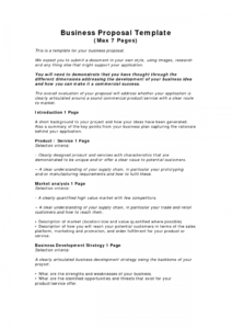 Real Estate Loan Proposal Template