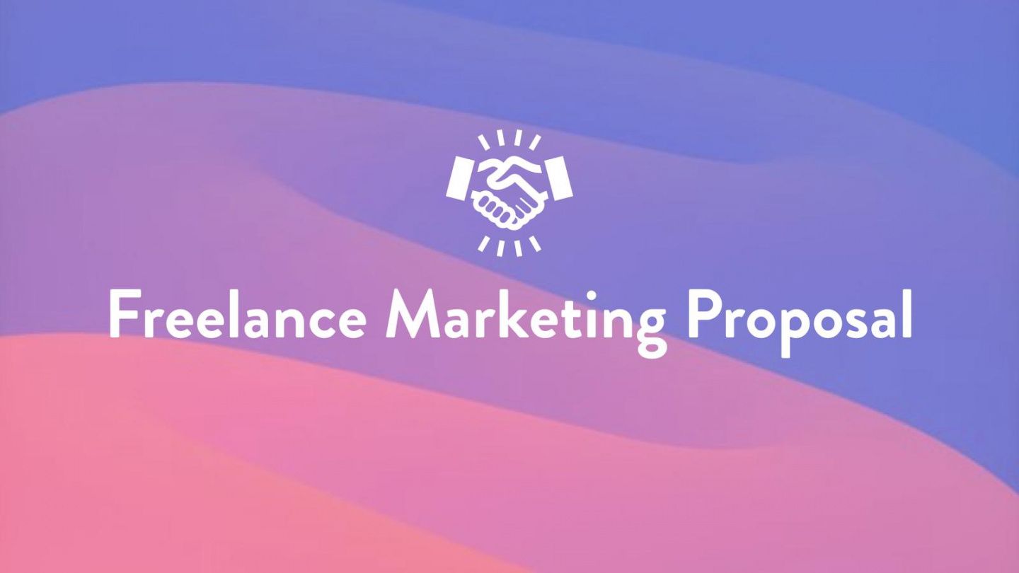 Freelance Marketing Proposal Template