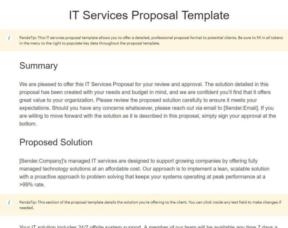 free how to write a business proposal in 2020 6 steps  15 free managed it services proposal template