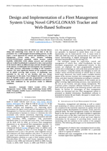 pdf design and implementation of a fleet management system fleet management proposal template doc