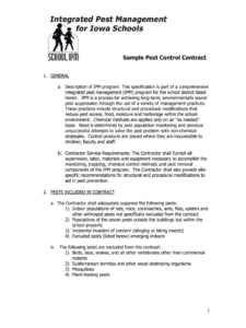 pest control proposal pdf  fill online printable fillable property management proposal template pdf