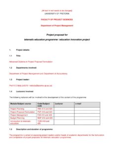 printable 11 student project proposal examples  pdf word  examples education project proposal template excel