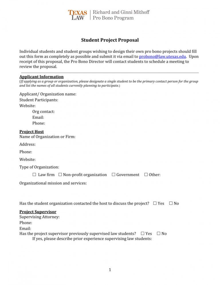 how to write an assignment proposal