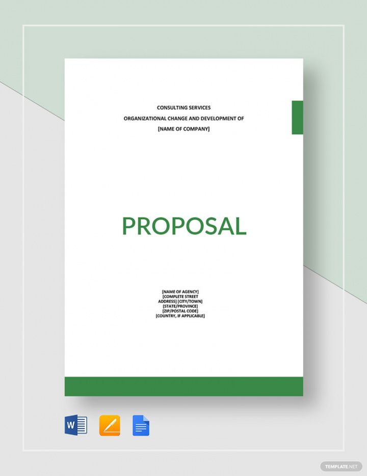 printable consulting proposal template examples to use for your clients financial advisory proposal template word