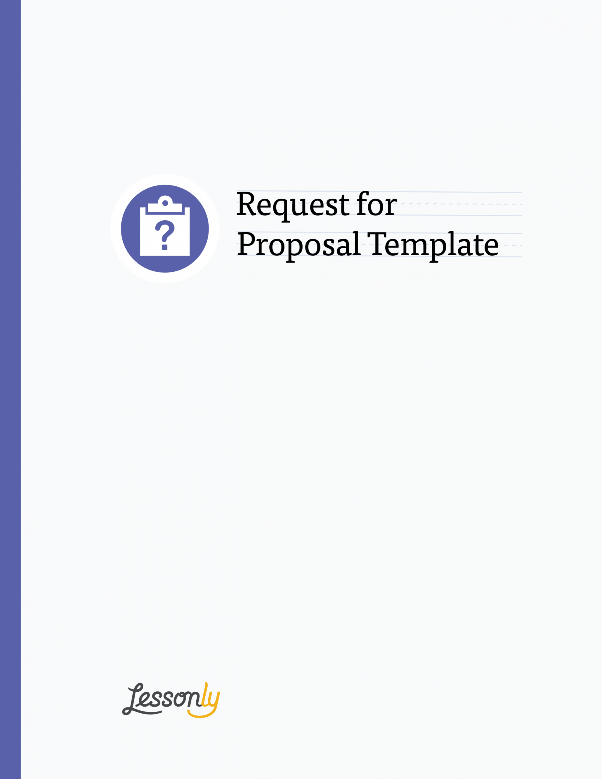 printable free lms request for proposal template  lessonly software training proposal template pdf