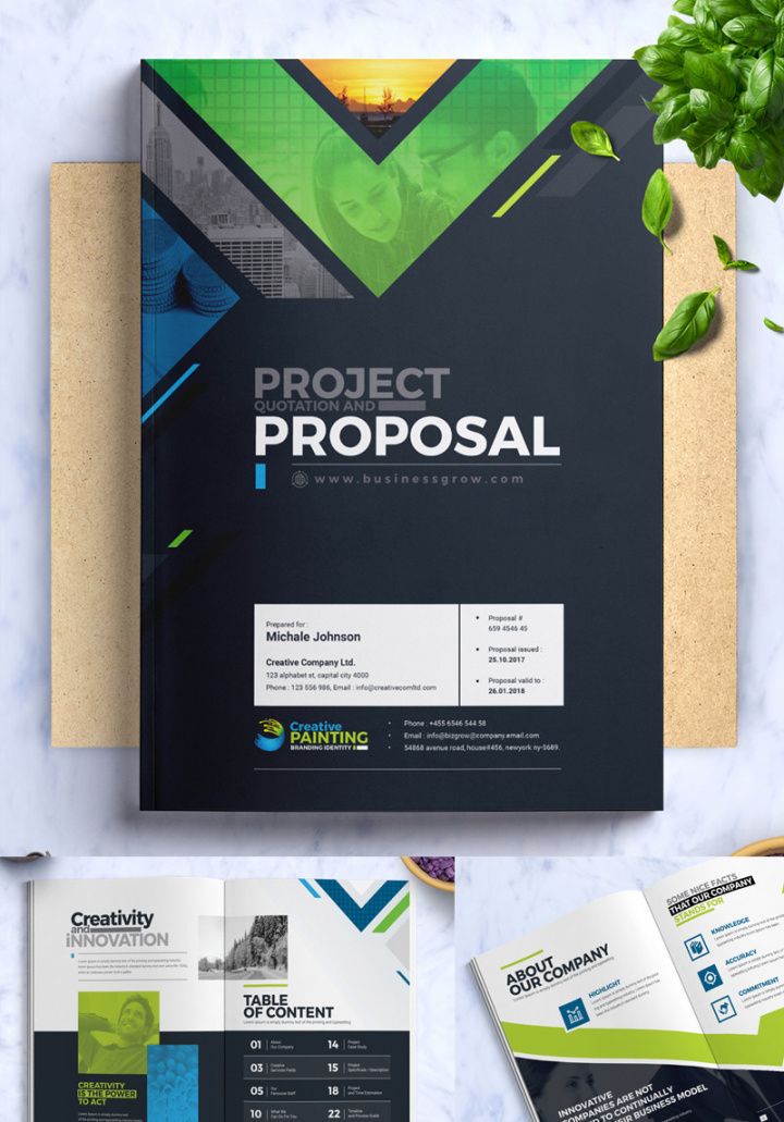 printable project proposal corporate identity template graphic design project proposal template word