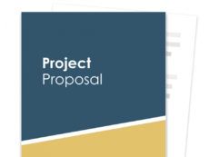 printable project proposal template  free sample  proposable design project proposal template word