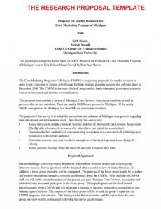 printable research project proposal template ~ addictionary education project proposal template example