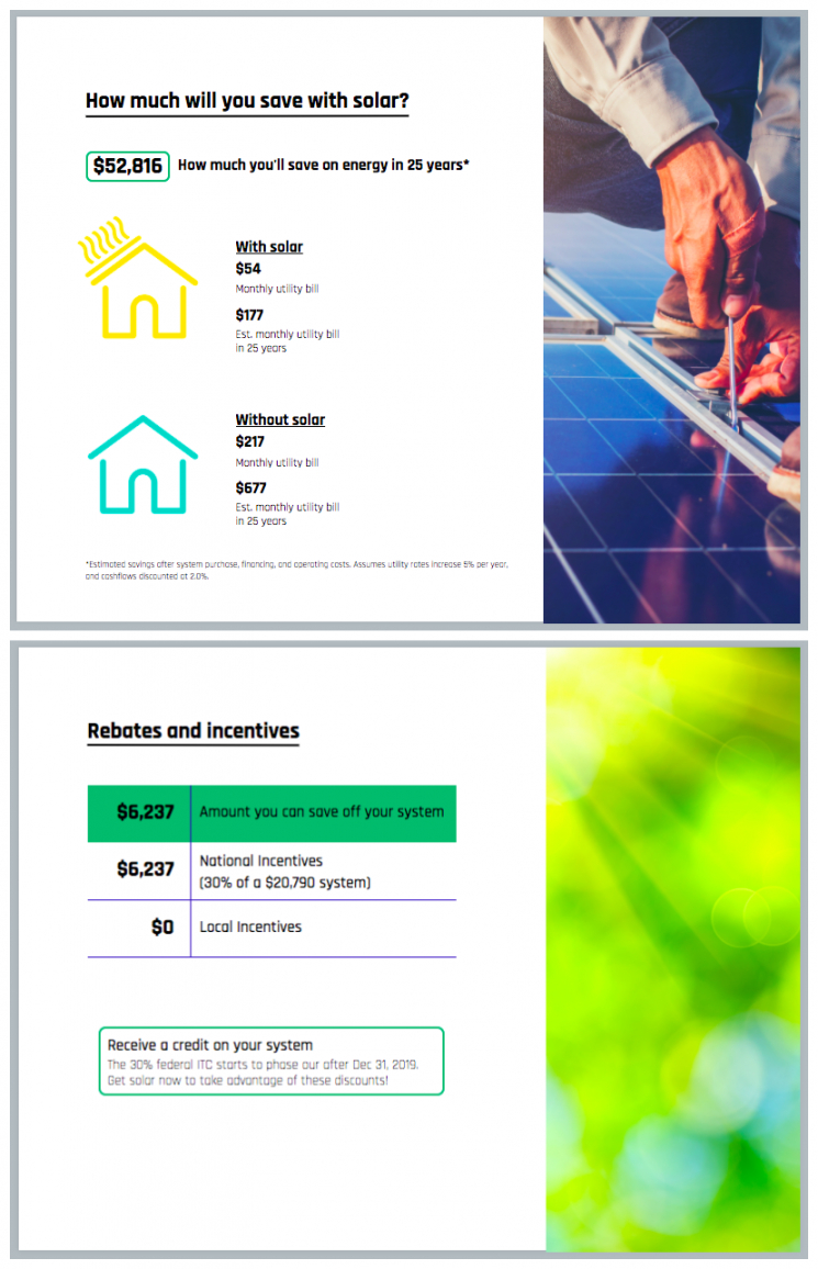 Solar Proposal Template Gambaran Solar Proposal Template Gambaran