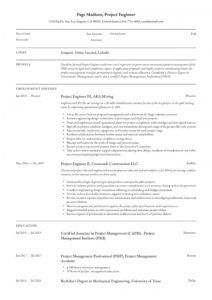 project engineer resume &amp;amp; writing guide  12 resume education project proposal template example