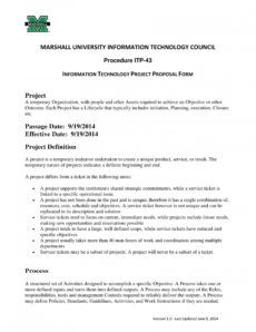sample 10 information technology project proposal examples  pdf information technology project proposal template pdf