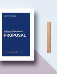 sample 8 mobile app development proposal templates  free mobile app development proposal template word