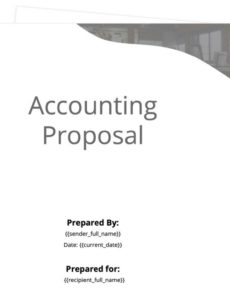 sample accounting proposal template  free and fillable  proposable accounting proposal template doc
