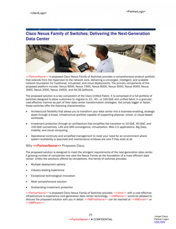 Cisco business plan template 08 image