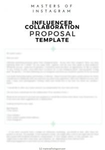 sample influencer marketing proposal template  download  bonsai influencer marketing proposal template example