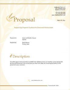 sample organic farming product sales sample proposal  5 steps hotel sales proposal template pdf